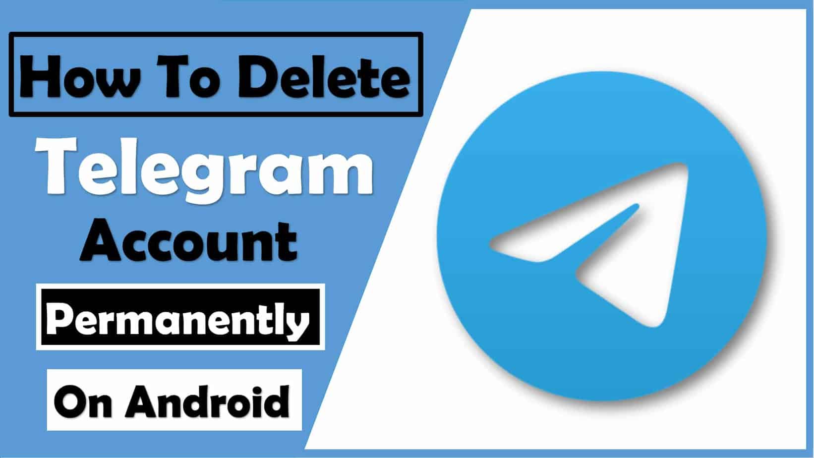 how to delete telegram account