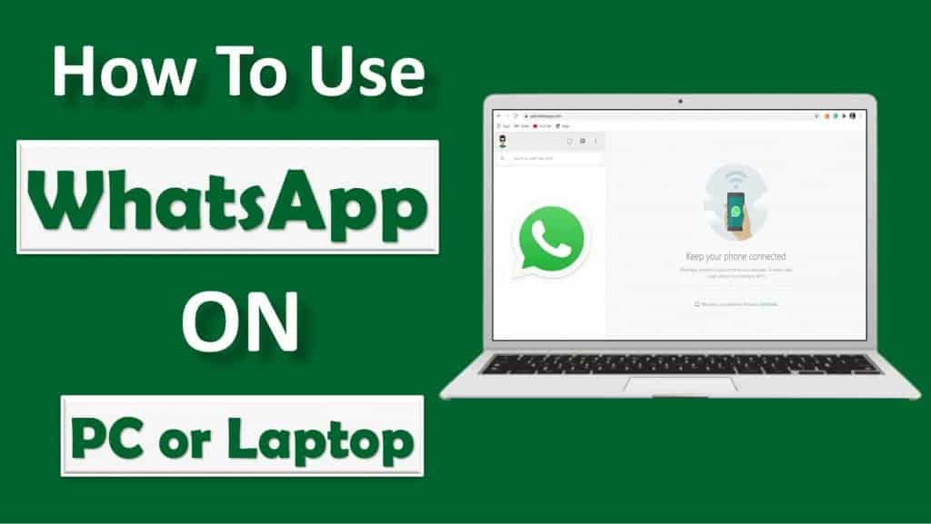 How To Use Whatsapp On Laptop Or Pc Without Using Phone 2021 0766