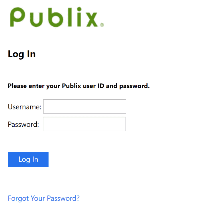 publix passport login for employees