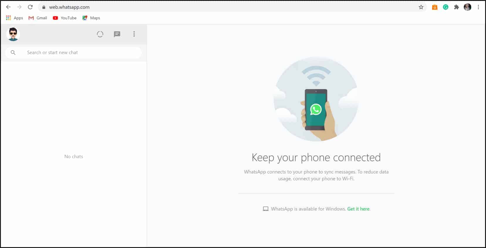 how to login whatsapp in laptop without phone